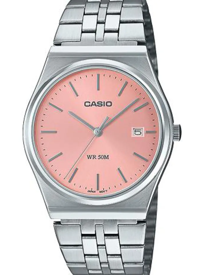Montre Acier Casio cadran rose