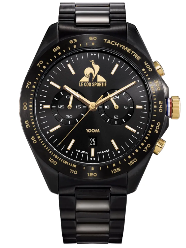 Montre acier chronographe Homme Le Coq Sportif