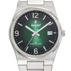 Montre acier homme Ruckfield cadran vert et noir 685215