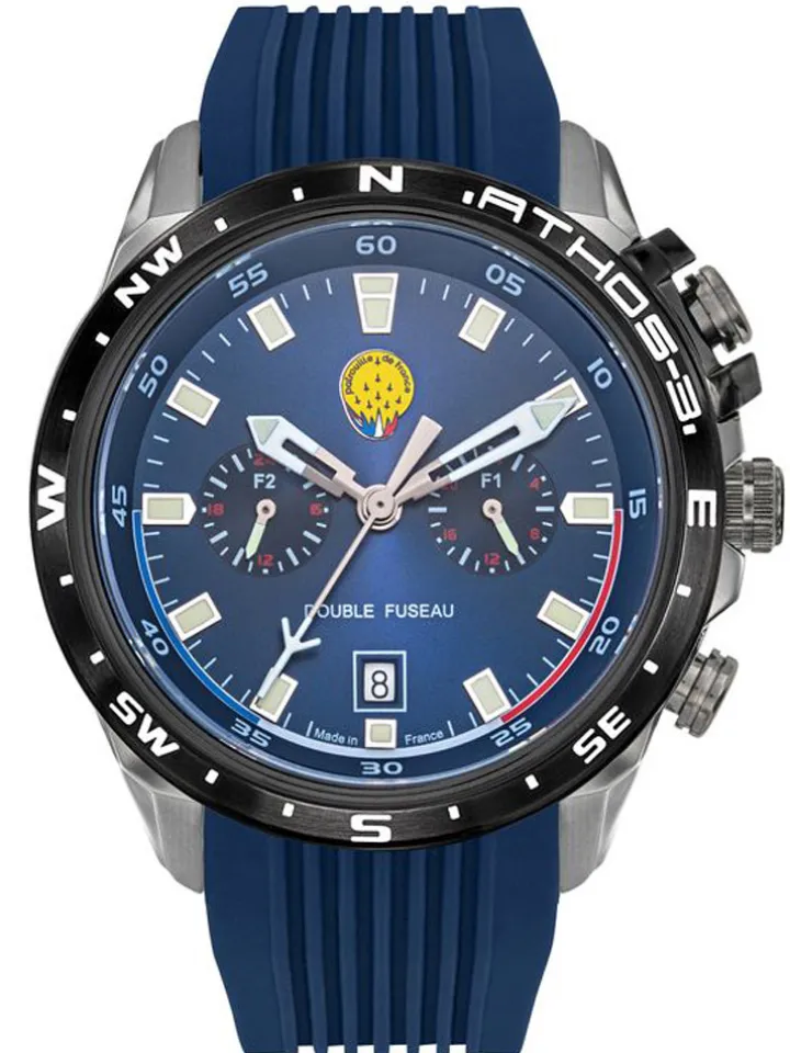 Montre Athos Double Fuseau Patrouille de France