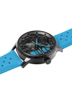 Montre automatique Pierre Lannier Paddock bleue clair 145G866