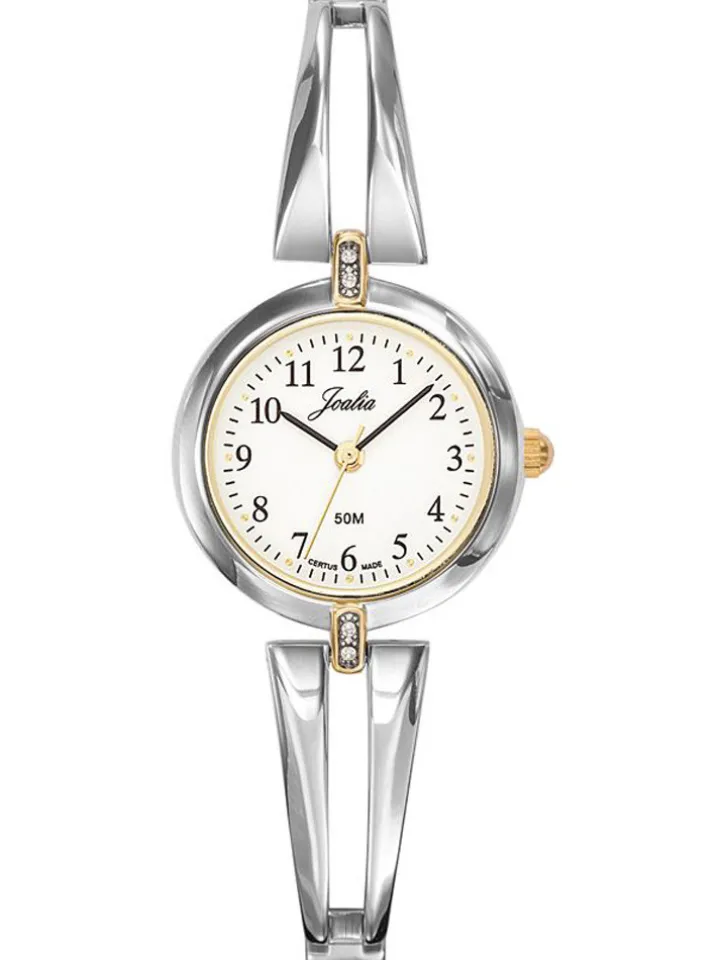 Montre bicolore Joalia femme bracelet ajouré 634614