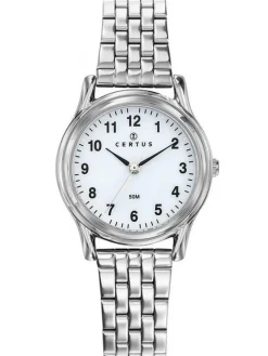 Montre cadran à chiffres Certus 641361 Pour femme en Acier argenté