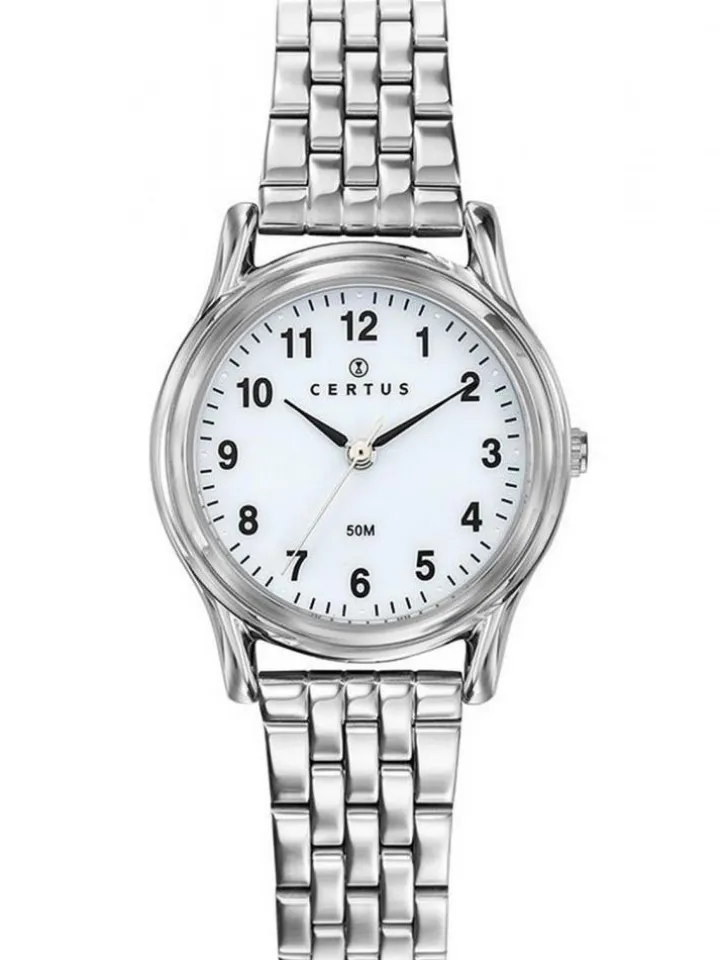 Montre cadran à chiffres Certus 641361 Pour femme en Acier argenté