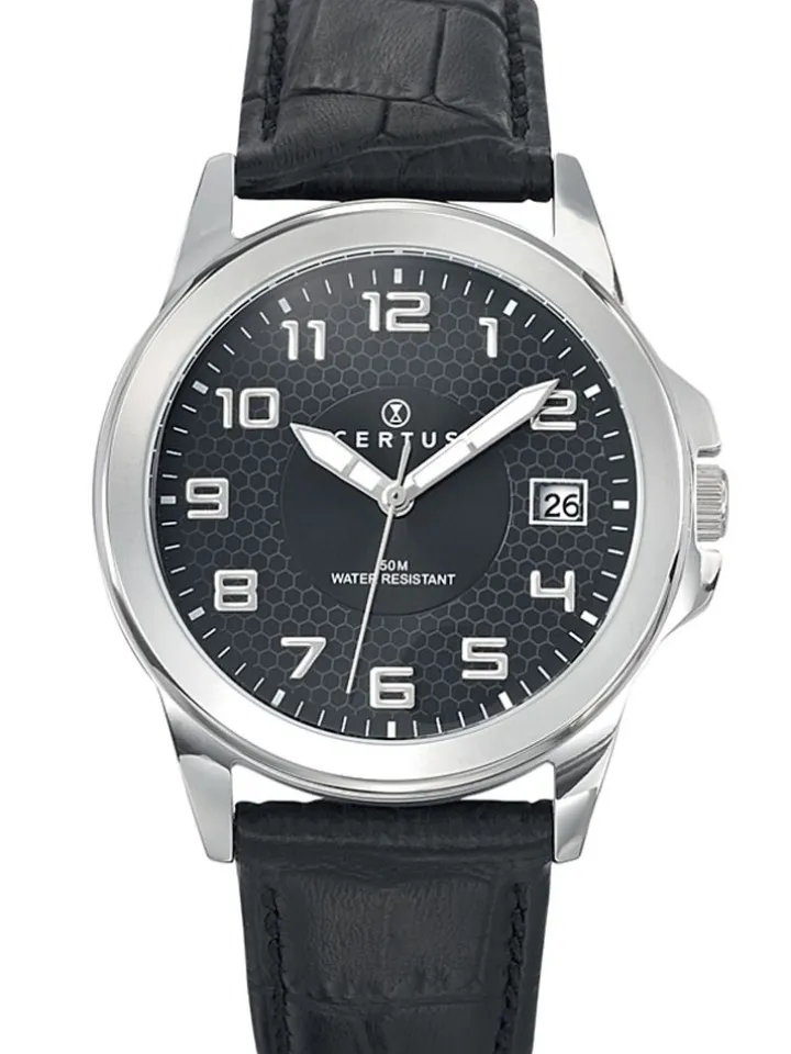Montre Certus homme look total noir 610728
