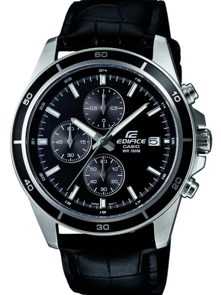 Montre Chronographe Edifice Casio noire pour homme - EFR-526L-1AVUEF