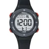 Montre digitale sport Tekday noire avec chronomètre