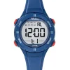Montre digitale sport Tekday bleue avec chronomètre
