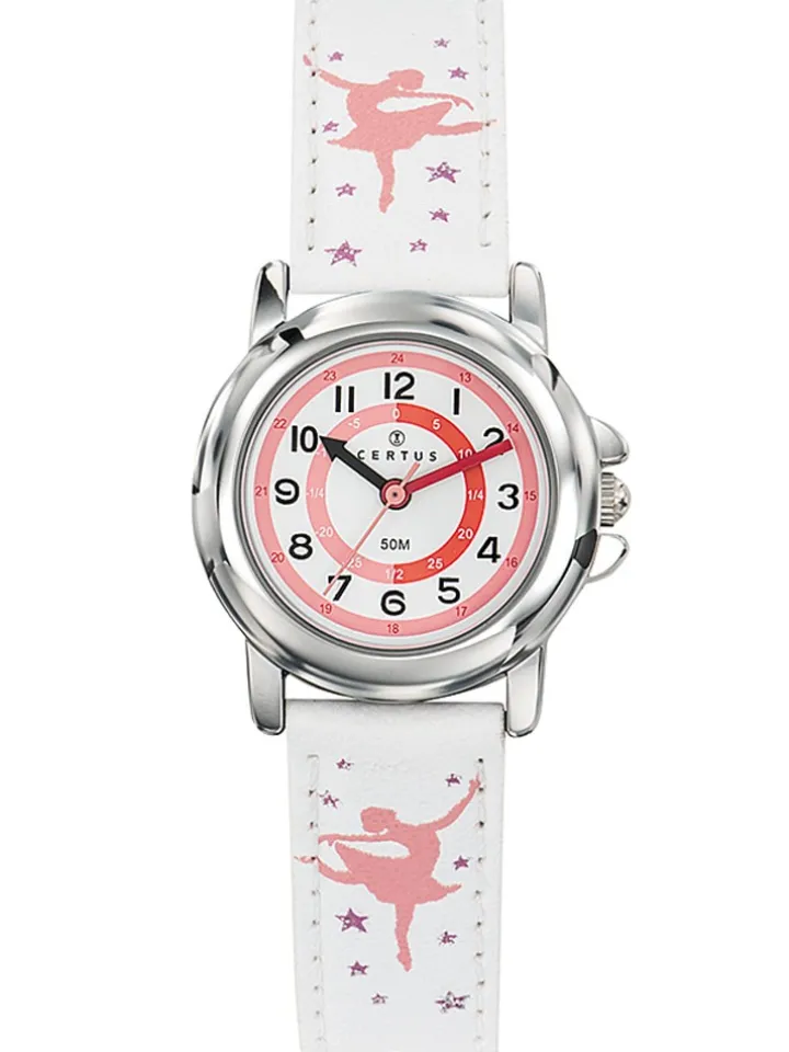 Montre enfant Certus danseuse blanche