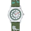 Montre enfant Certus verte dinosaure