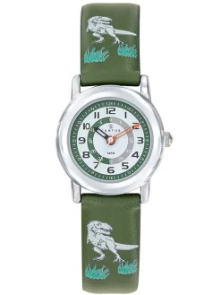 Montre enfant Certus verte dinosaure