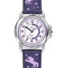 Montre enfant Certus violette avec licorne
