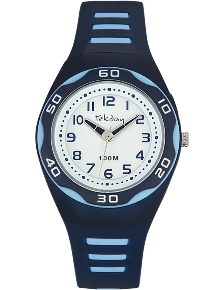 Montre enfant Tekday bleue