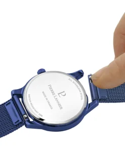 Montre femme bleue Pierre Lannier 010P968