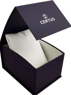 Montre femme Certus cadran carré bracelet cuir noir 644402