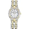 Montre femme Joalia bicolore strass 634120