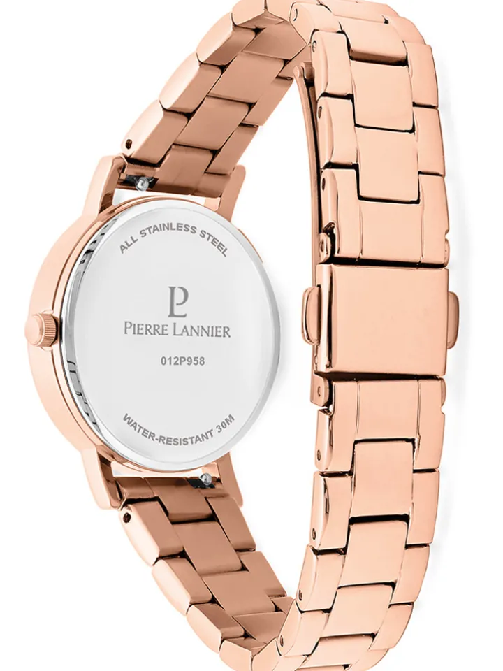 Montre femme originale acier marque Pierre Lannier 012P958