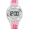 Montre fille digitale Tekday 654737 Rose dragée Framboise