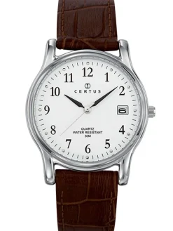 Montre homme Certus cuir marron 610592