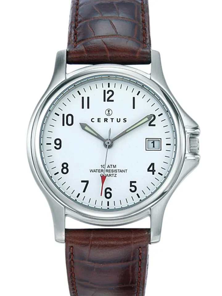 Montre homme Certus Quartz Bracelet Cuir 610424