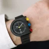 Montre homme Chronographe original Lip Mach 2000 noire