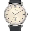 Montre homme cuir noir Certus
