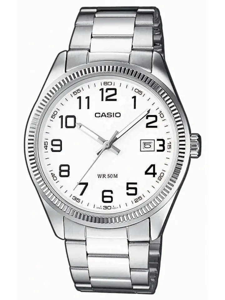 Montre homme Edifice acier cadran blanc