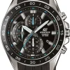 Montre homme Edifice acier et bracelet résine noir