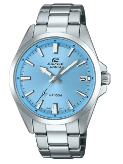 Montre homme Edifice tout acier cadran bleu