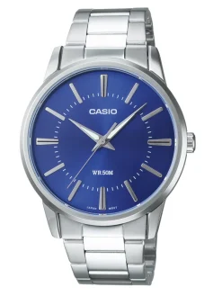 Montre homme Edifice tout acier cadran bleu