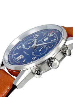 Montre homme LIP HIMALAYA chrono fond bleu 671597