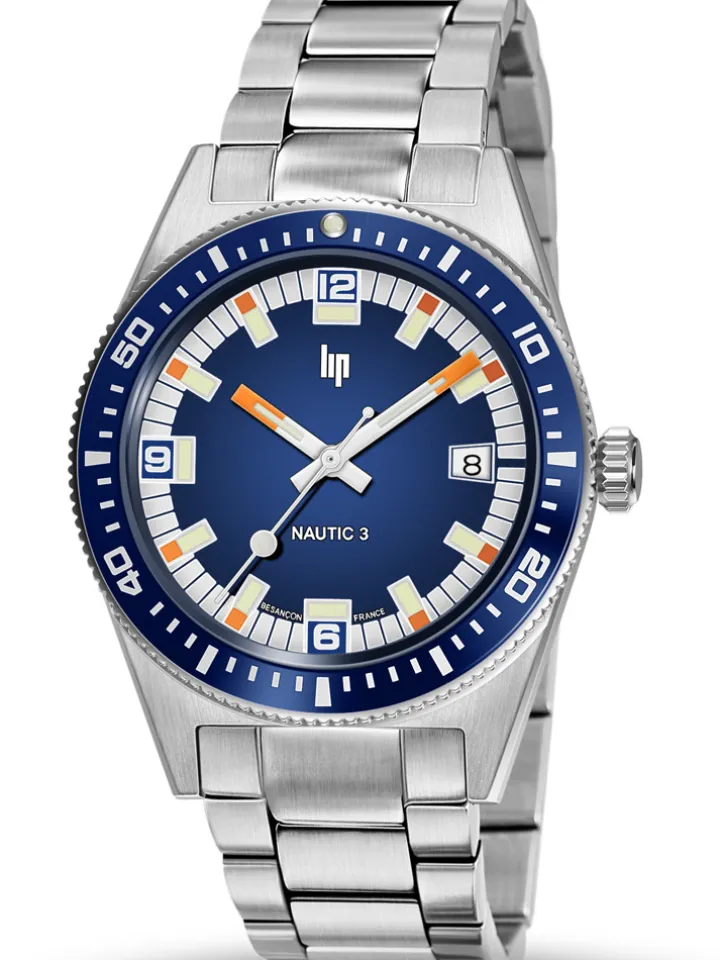 Montre homme LIP Nautic 3 automatique 671853
