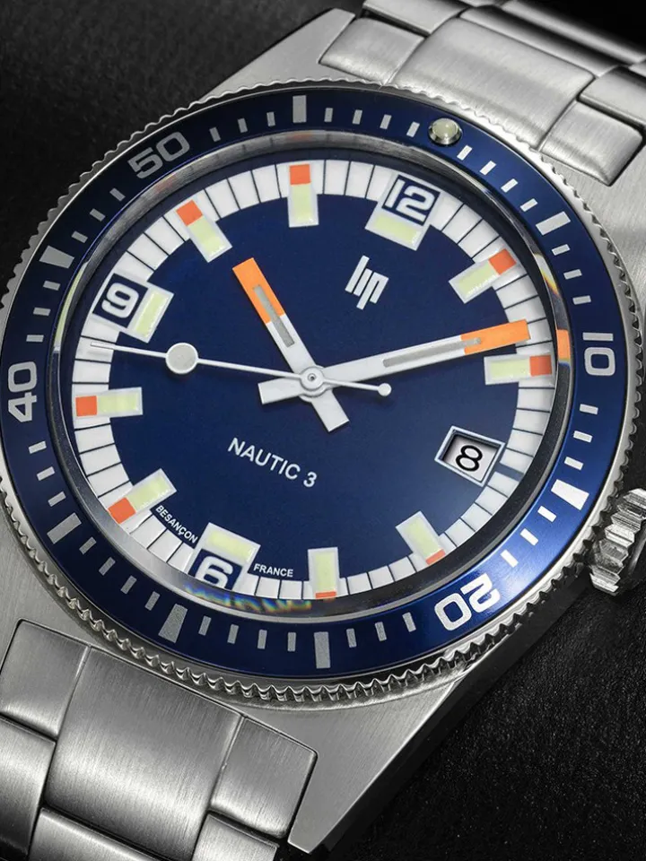 Montre homme LIP Nautic 3 automatique 671853