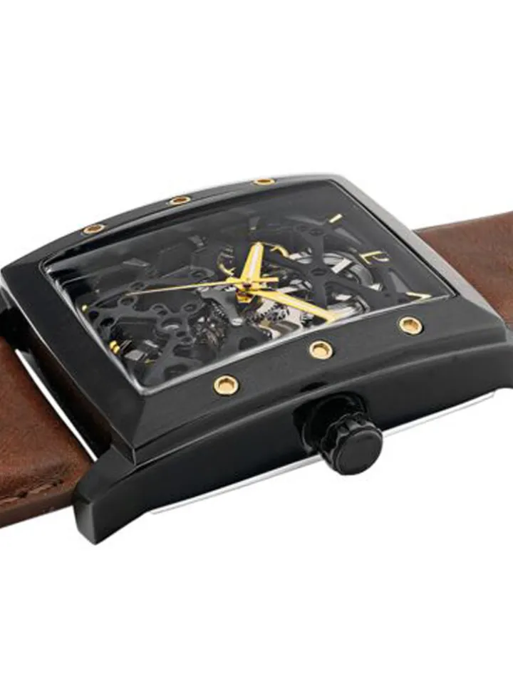 Montre homme Pierre Lannier automatique rectangle
