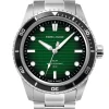 Montre homme solaire cadran vert Pierre Lannier 244H171