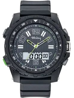 Montre homme Tekday sport noire