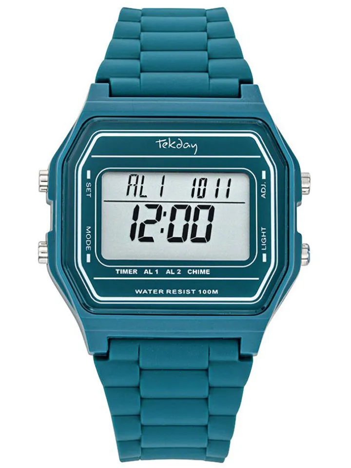 Montre homme Tekday sport bleue