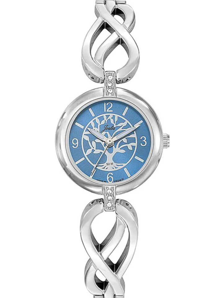 Montre Joalia femme cadran bleu arbre de vie 633470