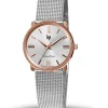Montre LIP DAUPHINE acier argenté et doré