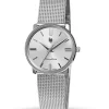Montre LIP DAUPHINE acier argenté