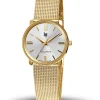 Montre LIP DAUPHINE acier doré