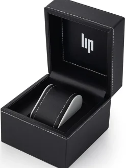 Montre Lip Himalaya bracelet cuir bleu