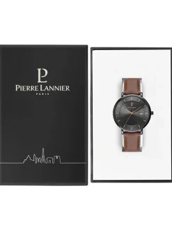 Montre Pierre Lannier homme 209G43 Made in France à énergie solaire