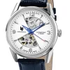 Montre squelette LIP automatique bleue HIMALAYA 671713